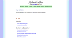 Desktop Screenshot of matematikkitabi.com