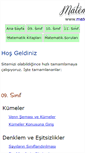 Mobile Screenshot of matematikkitabi.com